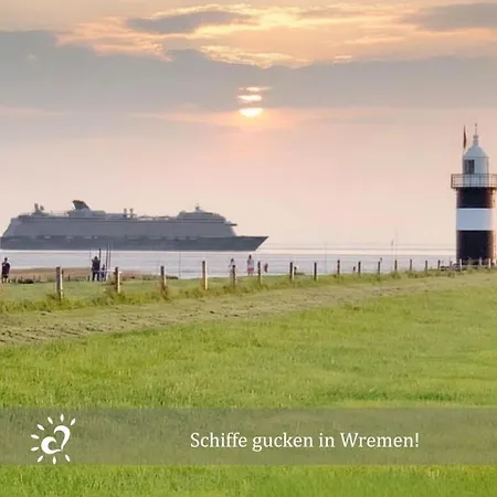 아파트 De Prigg Wohlfuehlen Am Nordseedeich