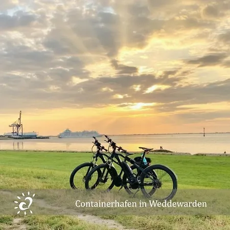 아파트 De Prigg Wohlfuehlen Am Nordseedeich 도룸 노이펠트